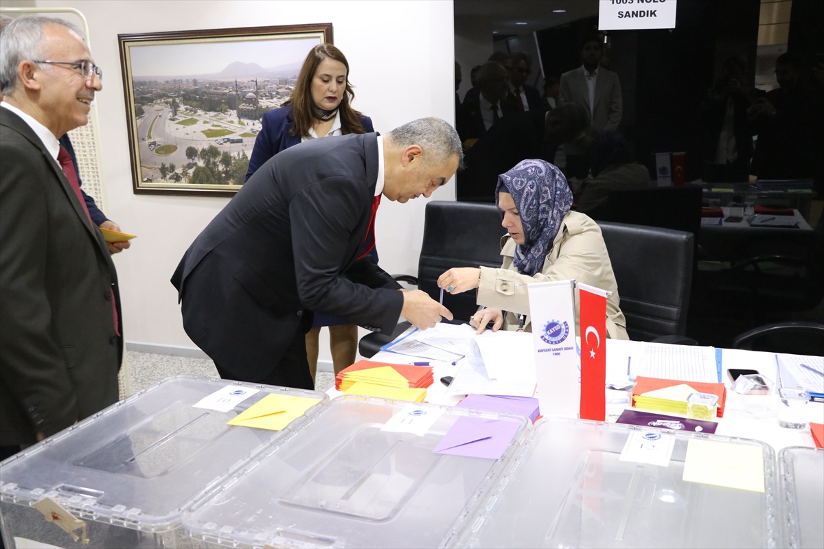 KAYSO\'da seçim başladı, Büyüksimitci tek listeyle girdi, 135 komite üyesi seçilecek