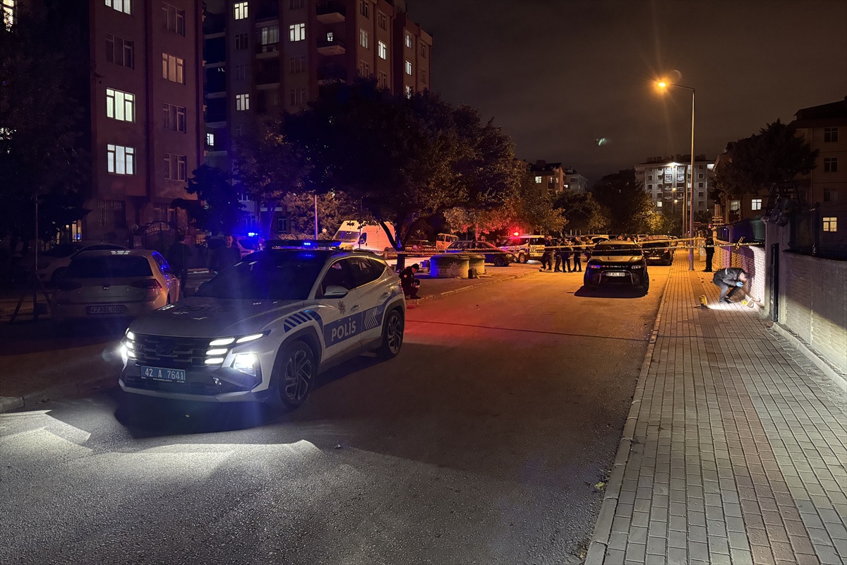 Konya Selçuklu\'da eşini yaralayan zanlı, belirlenen adreste gözaltına alındı