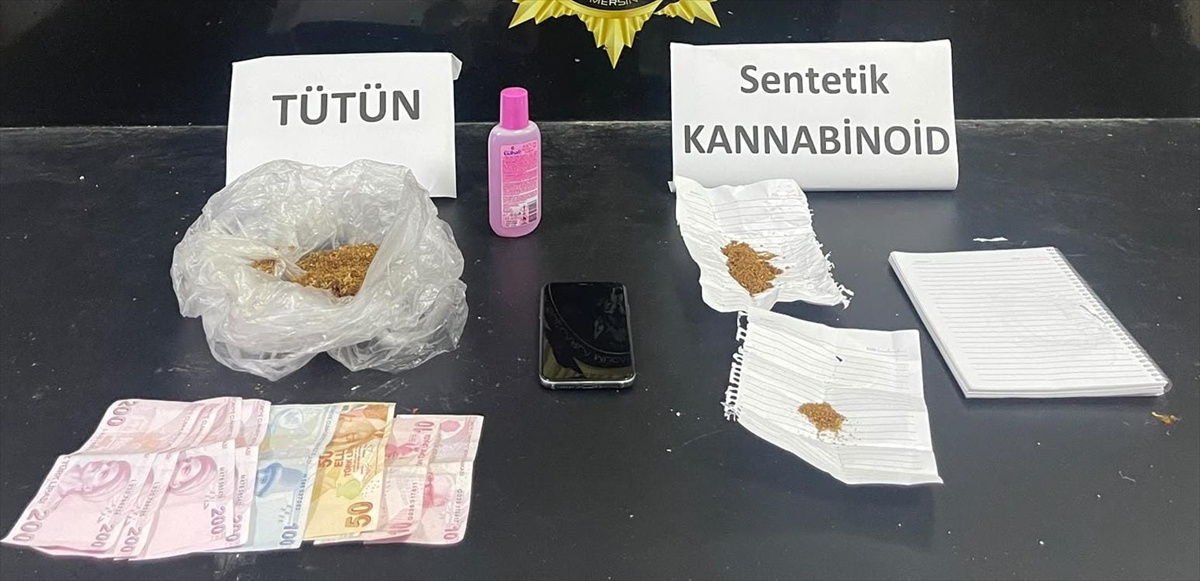 Mersin\'de uyuşturucu operasyonunda gözaltına alınan 3 şüpheli tutuklandı