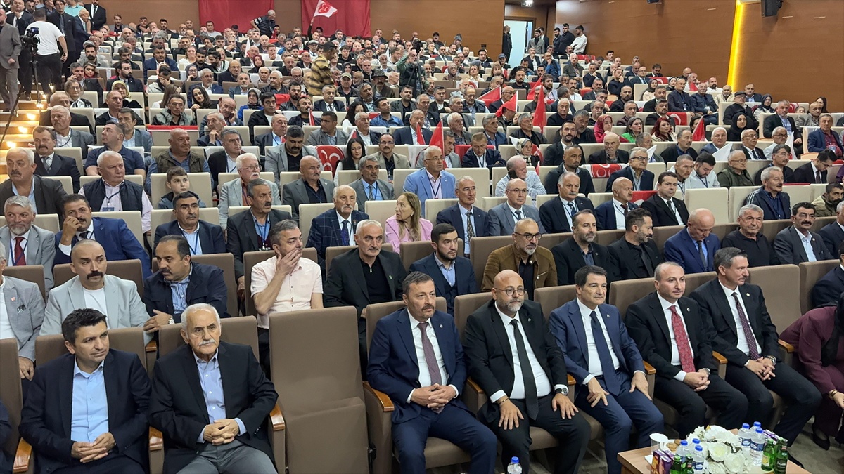 MHP\'li Aksu, Giresun\'da yeni medeniyet vurgusu yaptı, Akgün yeniden seçildi