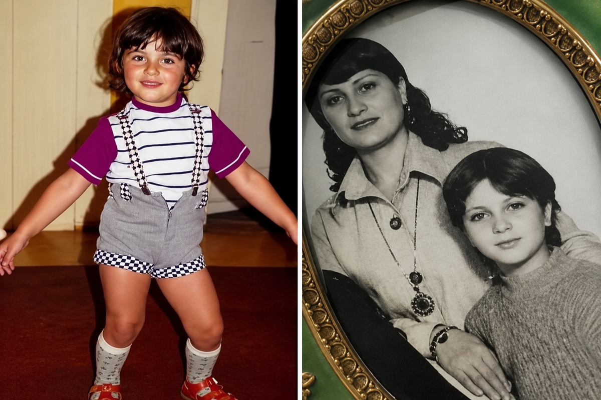 Sibel Can\'ın çocukluk hali ortaya çıktı! Yıllar içindeki değişimi şaşırttı