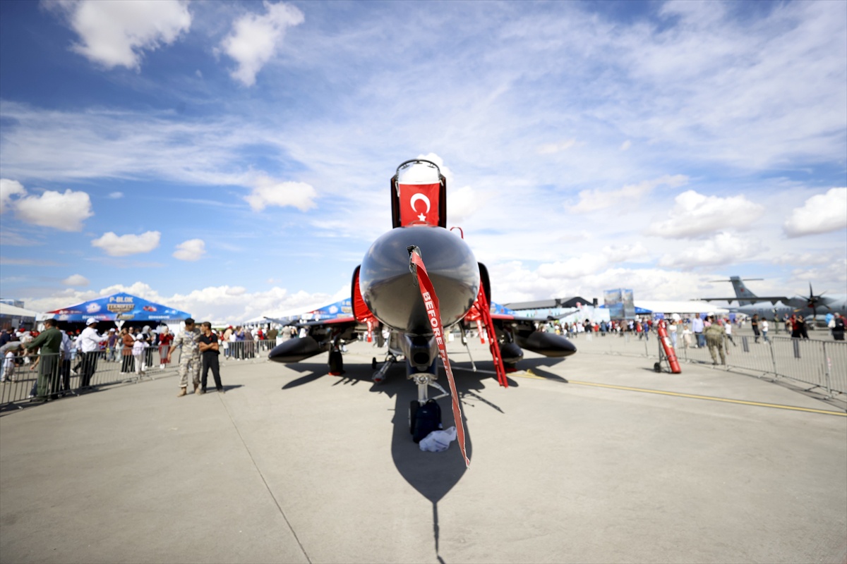 50\'nci hizmet yılını dolduran F-4E/2020 Phantom, TEKNOFEST Güneydoğu\'da sergileniyor