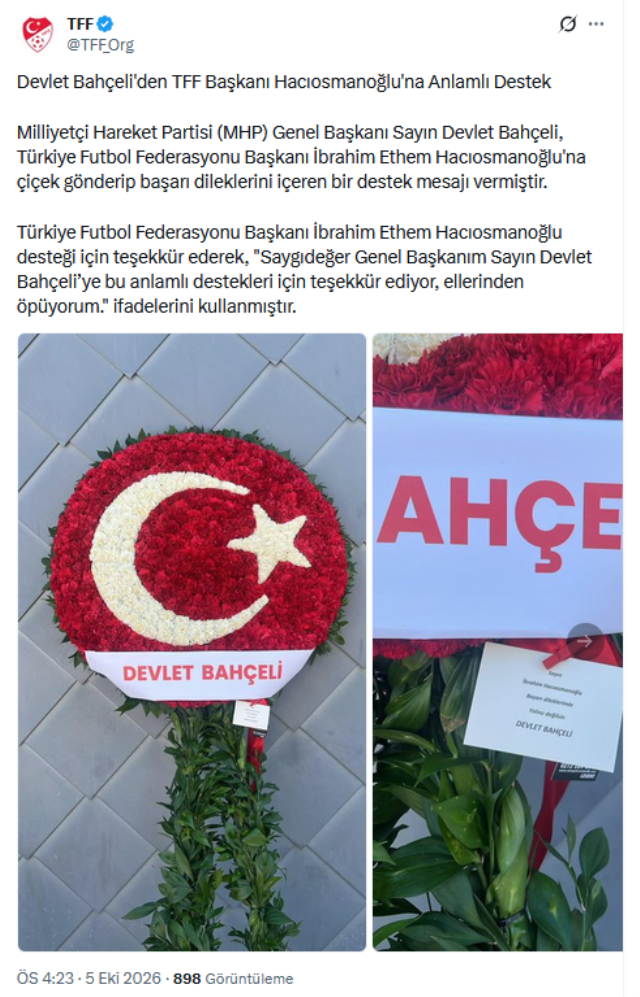 İstifaya davet edilen Hacıosmanoğlu'na Bahçeli'den destek: Yalnız değilsin