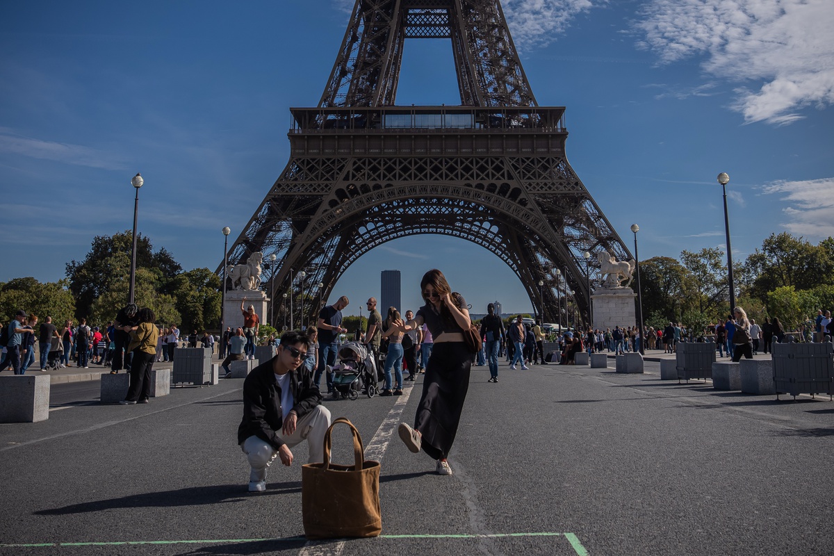 Paris, Çin\'in Ulusal Gün tatilinde çok sayıda Çinli turisti ağırladı