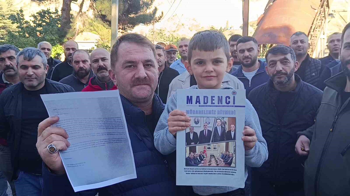 Çeltek\'te maden ocakları sustu: Amasya\'da 294 işçinin sözleşmesi feshedildi