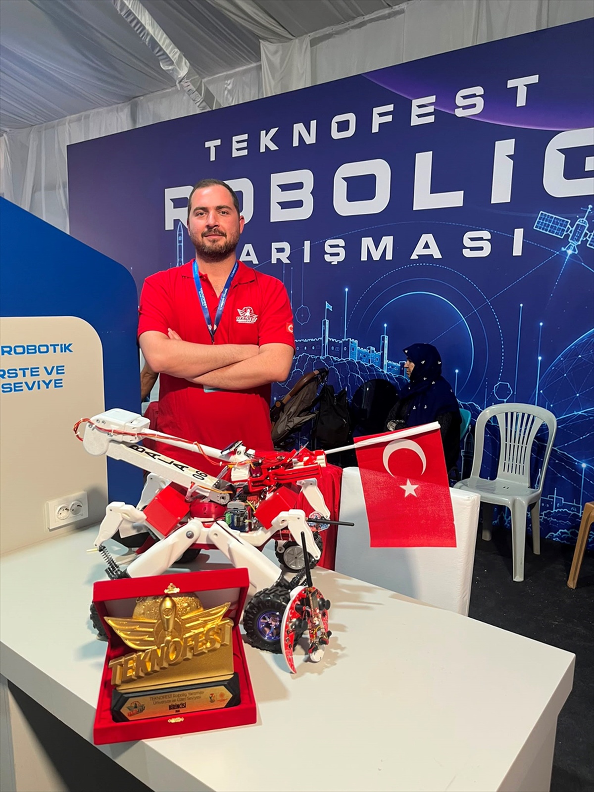 Bala MYO öğretim görevlisi Çelebi, Şanlıurfa\'daki TEKNOFEST 2026\'da birinci oldu