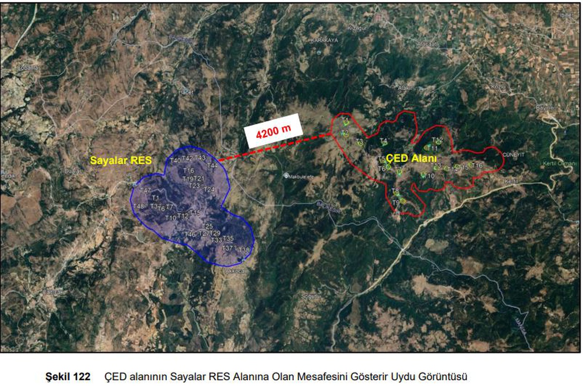 Sındırgı\'da rüzgar santraline 1 milyar 960 milyon liraya ÇED Olumlu kararı verildi