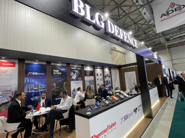 BLG Savunma, Bakü'deki ADEX 2026'da AYBARS gaz tespit sistemini tanıttı