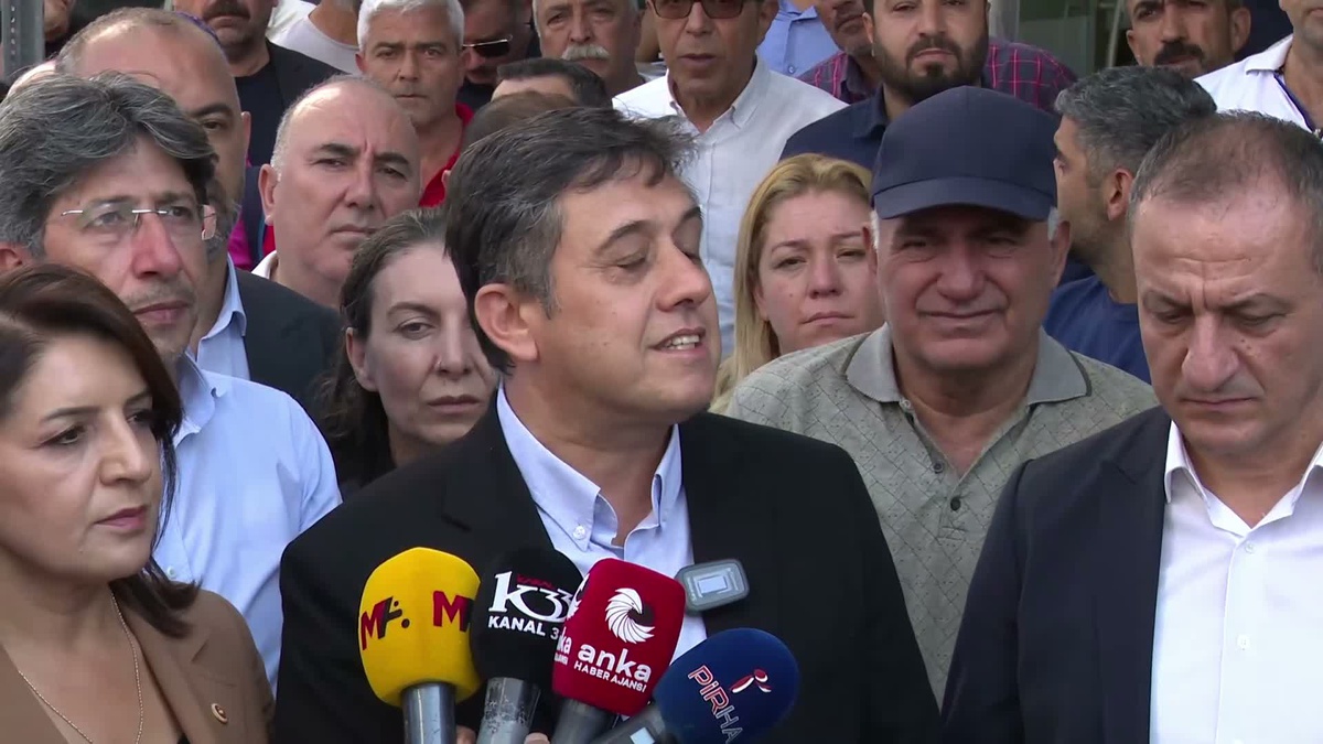 DEM\'li Tiryaki, Mersin operasyonunda gözaltındakilerin serbest bırakılmasını istedi