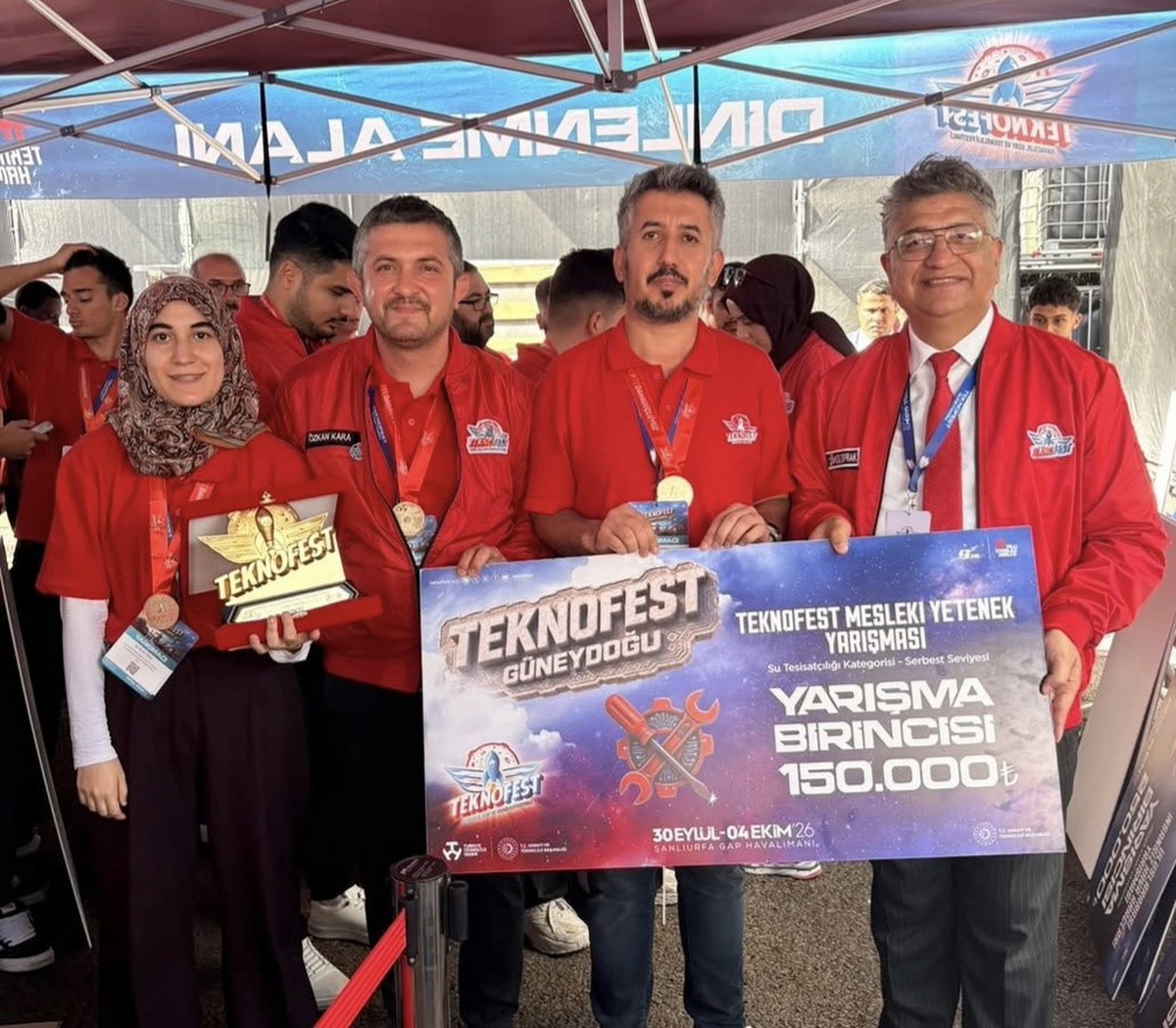 DPÜ HİLAL Takımı, TEKNOFEST 2026\'da 94,68 puanla Türkiye birinciliğini kazandı