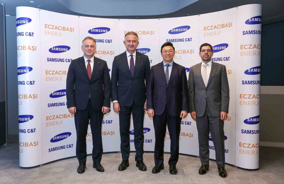 Eczacıbaşı Enerji, Samsung C&T ile yenilenebilir enerjide çerçeve anlaşması imzaladı