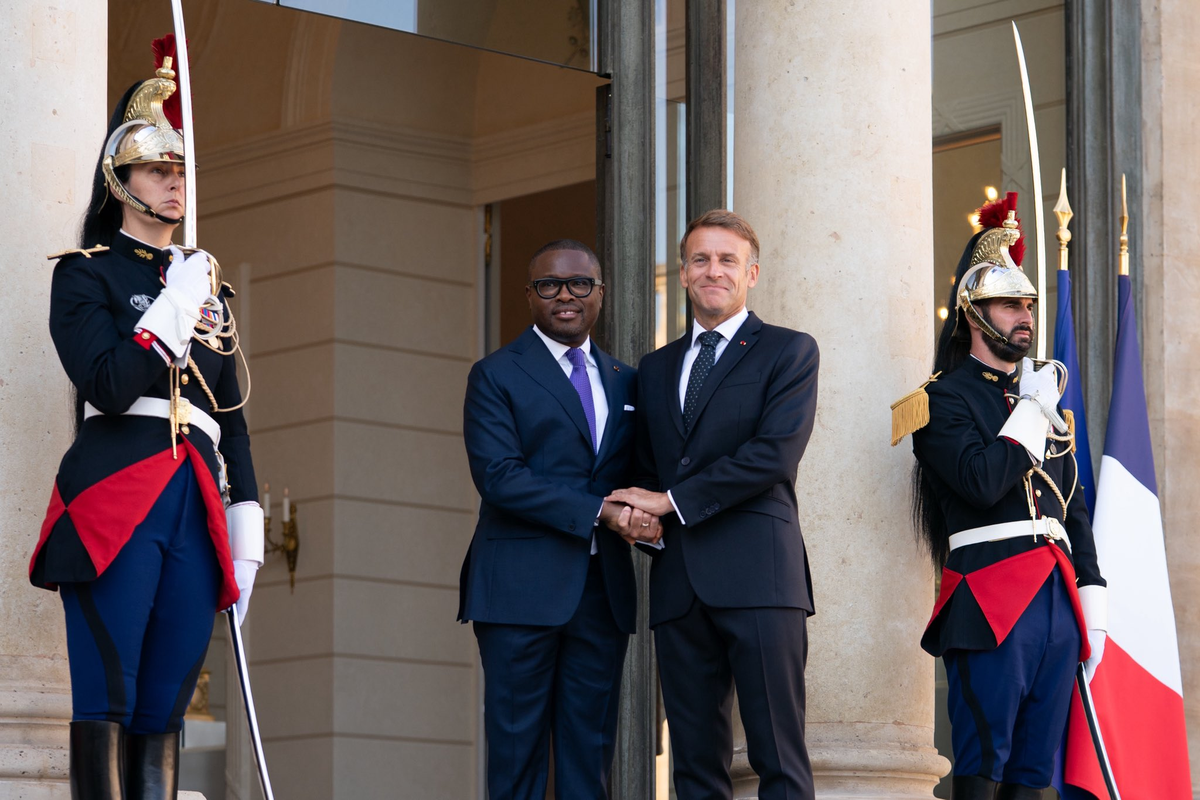Benin Cumhurbaşkanı Wadagni, Fransa\'ya ilk ziyaretinde Macron ile Paris\'te görüştü