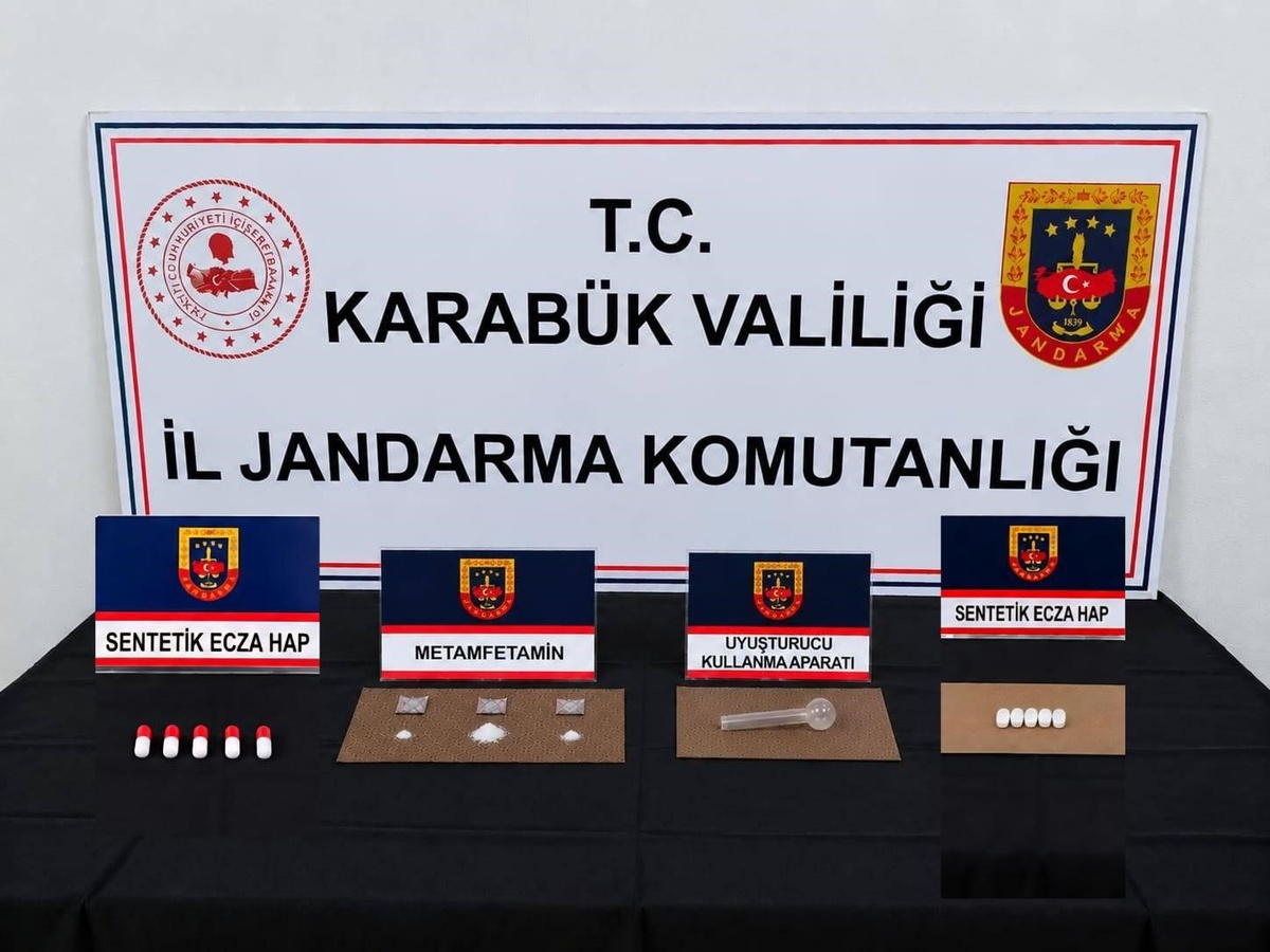 Karabük\'te 5 operasyonda uyuşturucu ve tütün ele geçirildi, 11 şüpheli sevk edildi