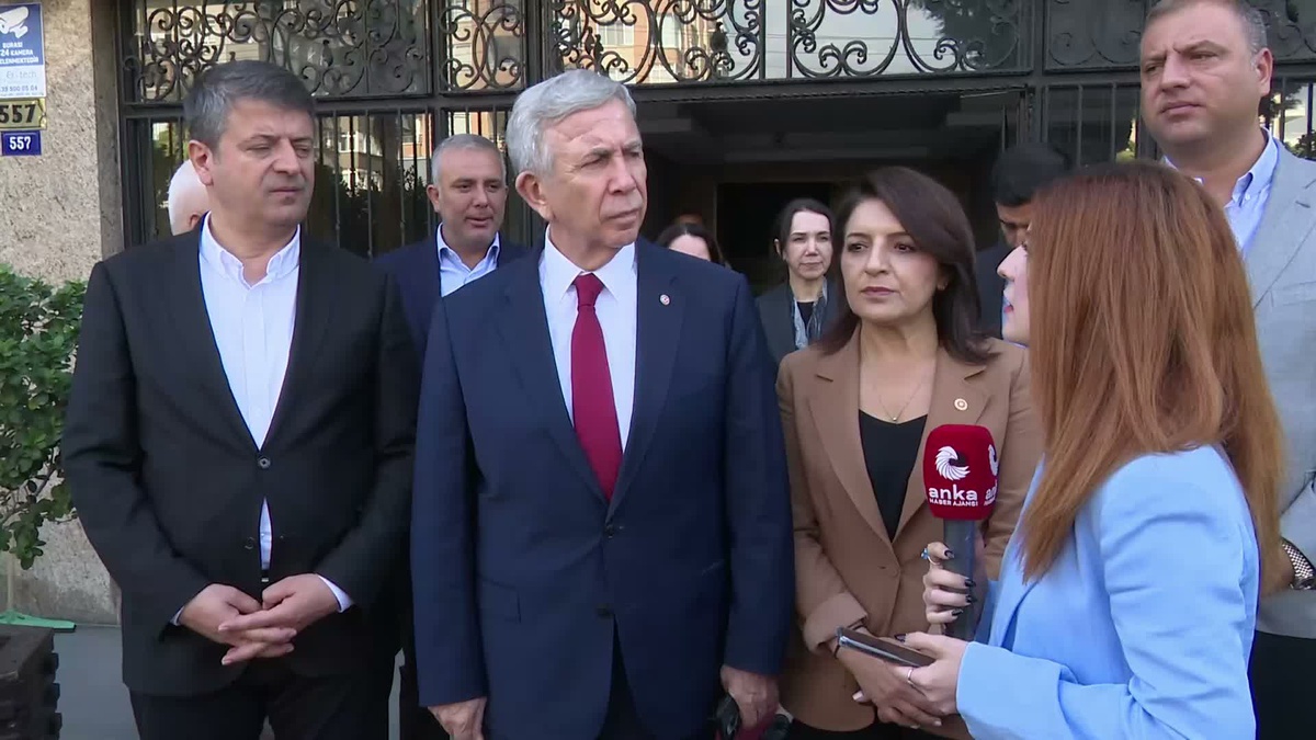 Mansur Yavaş, Vahap Seçer\'in gözaltına alınmasını yasaya uygun bulmadı