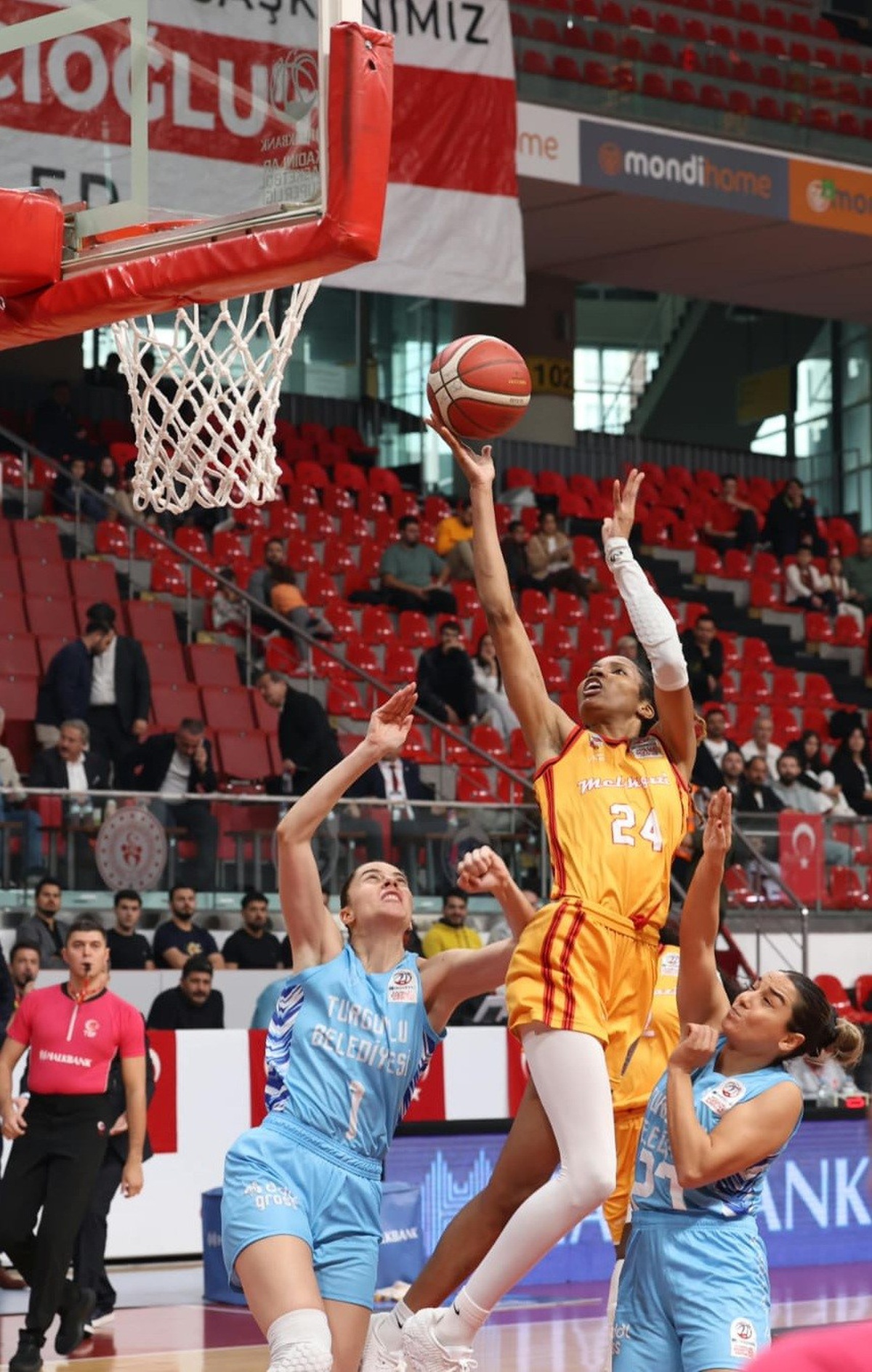 Melikgazi Kayseri Basketbol, Turgutlu Belediyespor\'u 64-58 yendi