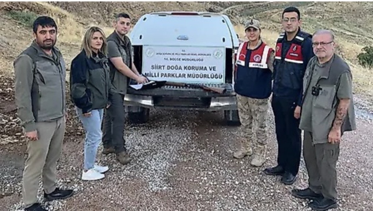 Siirt\'te avcılık belgesi olmadan takozsuz av tüfeğiyle avlanan kişi yakalandı