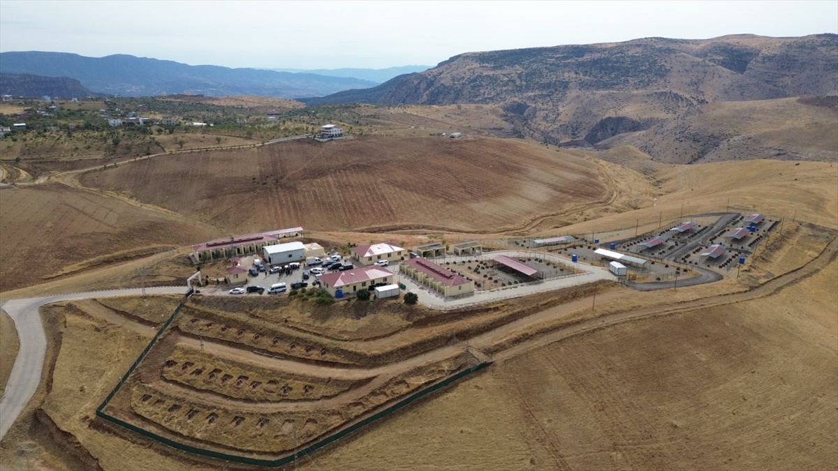 Siirt\'te 8 noktadan toplanan yemek artıkları 1 ton mama kapasiteli ünitede işleniyor
