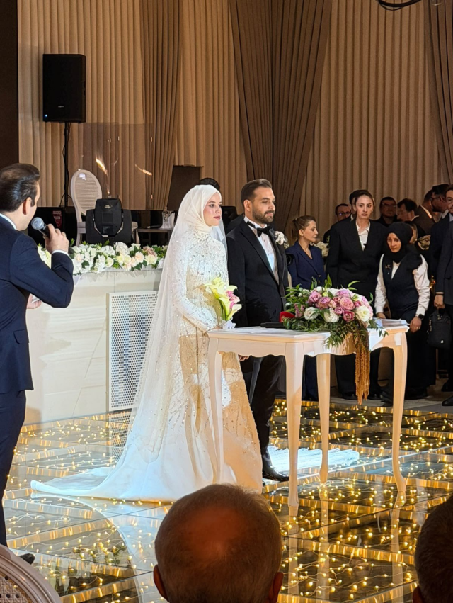 Tarım Bakanı İbrahim Yumaklı'nın mutlu günü! Kızı Nihan dünyaevine girdi