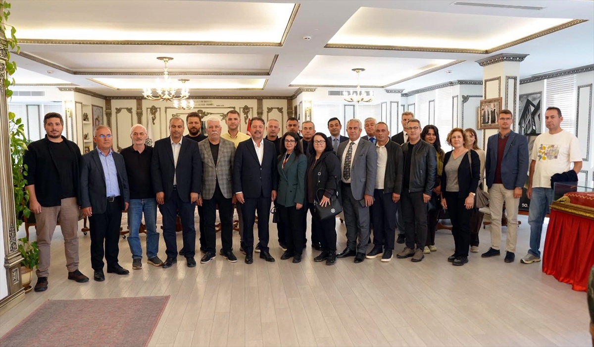 TBB Tarım ve Gıda Güvenliği Komisyonu, Beypazarı Belediye Başkanı Kasap\'la görüştü