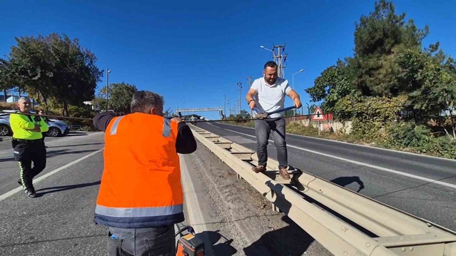 Tekirdağ Süleymanpaşa'da enerji telleri kontrollü kesildi, Muratlı yolu kapatıldı