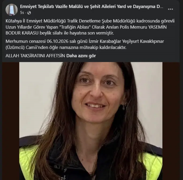 Bir kentimiz yasta! 'Trafiğin ablası' olarak tanınan polis memuru canına kıydı