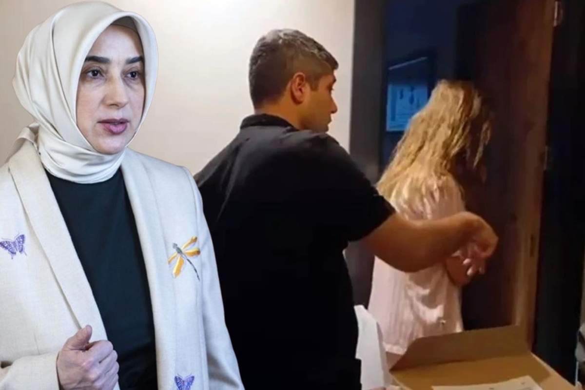 Özlem Zengin açıkladı! Mersin operasyonunda servis edilen \'pijamalı\' görüntüye soruşturma