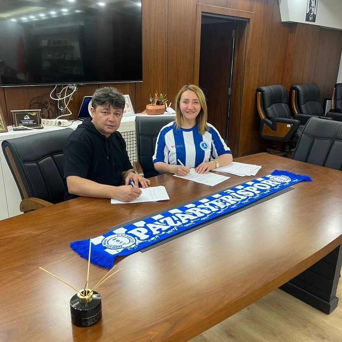 Bilecik 1. Amatör Lig\'de Pazaryerispor\'da teknik direktörlüğe Osman Bayram getirildi