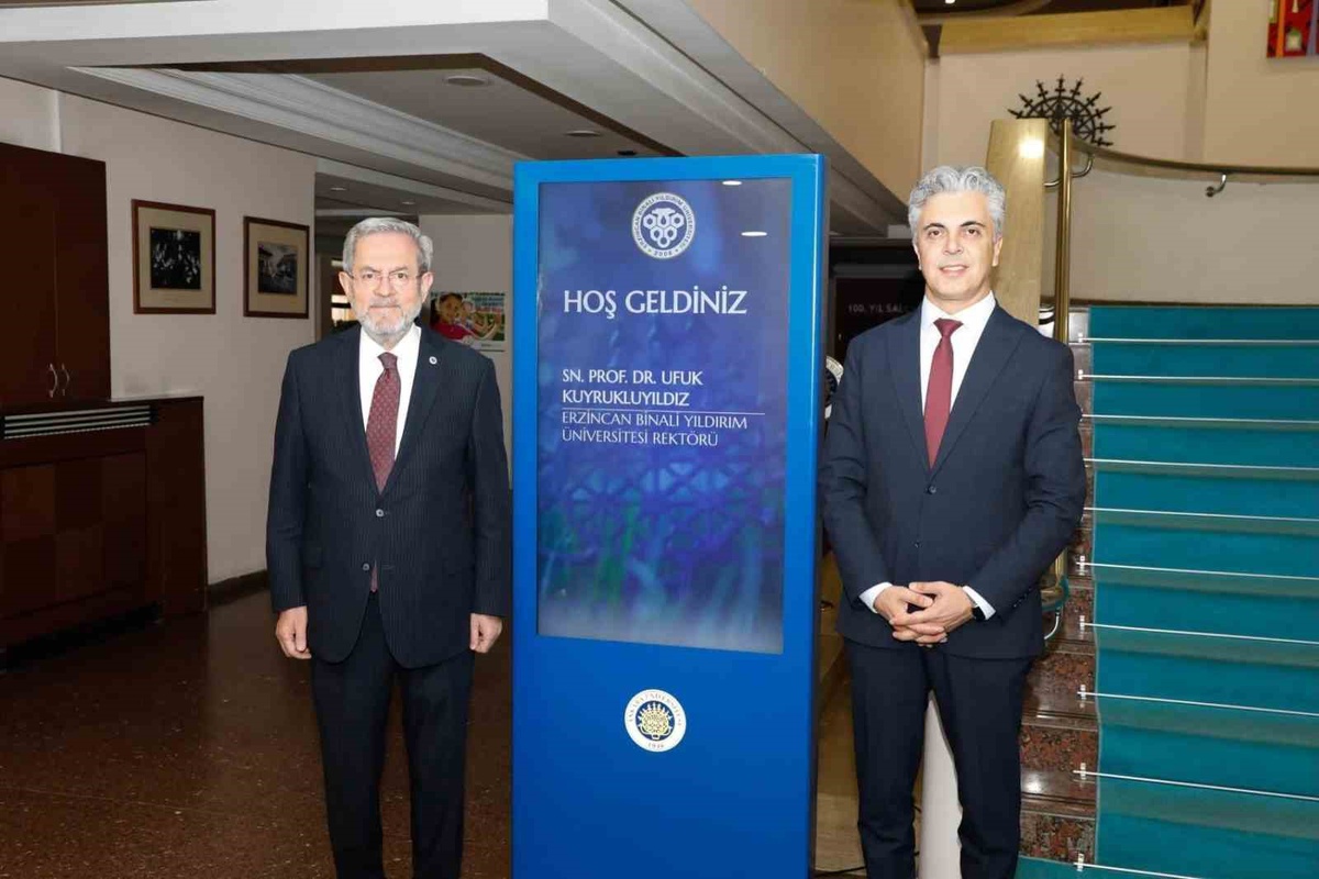 EBYÜ Rektörü Kuyrukluyıldız, Ankara Üniversitesi\'nde işbirliği görüşmeleri yaptı