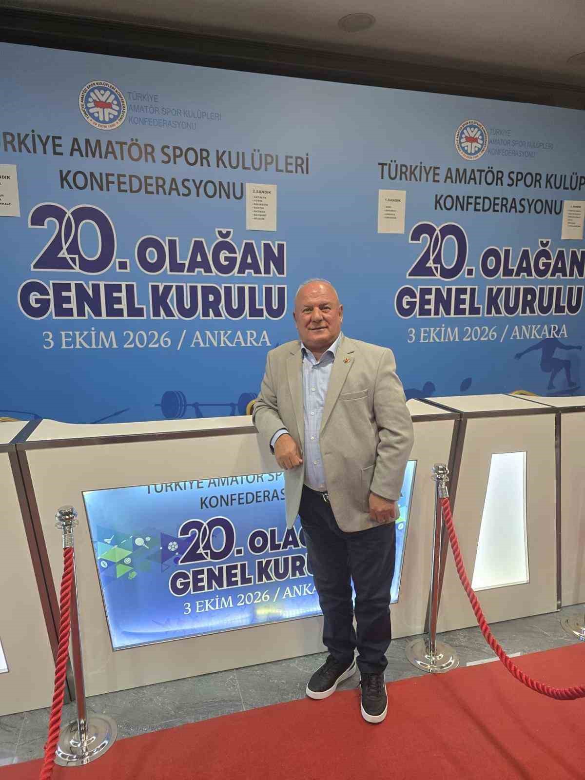 TASKK Genel Kurulu\'nda Şener Aydın 481 oyla yeniden Genel Başkan seçildi
