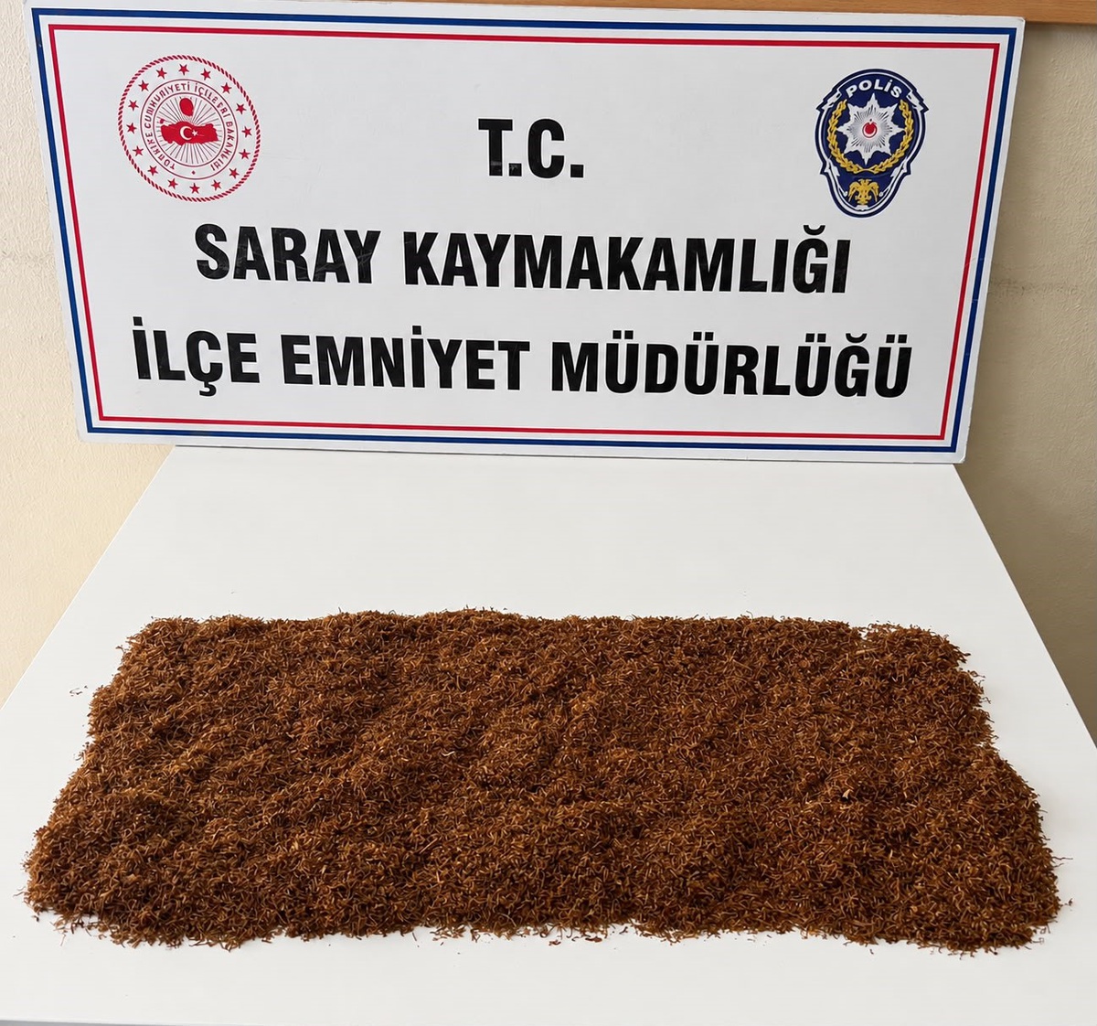 Tekirdağ Saray\'da güvercin kümesinde 392 gram amfetamin emdirilmiş tütün bulundu