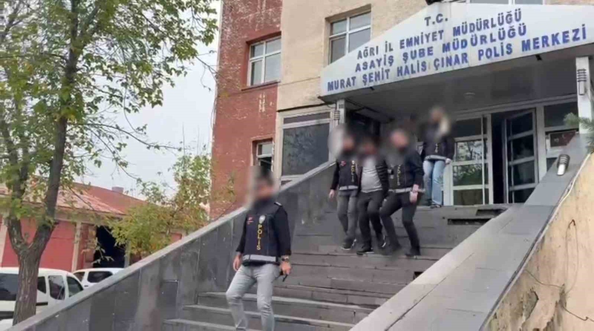 21 yıl 2 ay hapis cezası bulunan cezaevi firarisi, Ağrı\'da yakalanıp tutuklandı