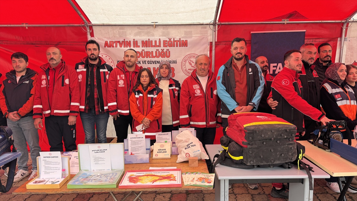 Artvin\'de AFAD\'ın afet farkındalık etkinlikleri 9 Ekim\'de tatbikatla sürecek