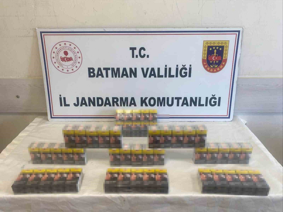 Batman\'da 2 bin 770 paket kaçak sigara ele geçirildi, 27 şüpheliye işlem yapıldı