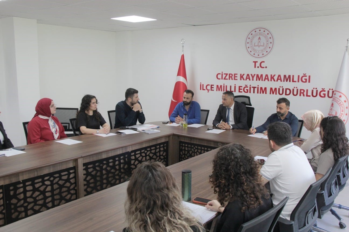 Cizre\'de eğitim kurumları için psikososyal koruma toplantısı yapıldı