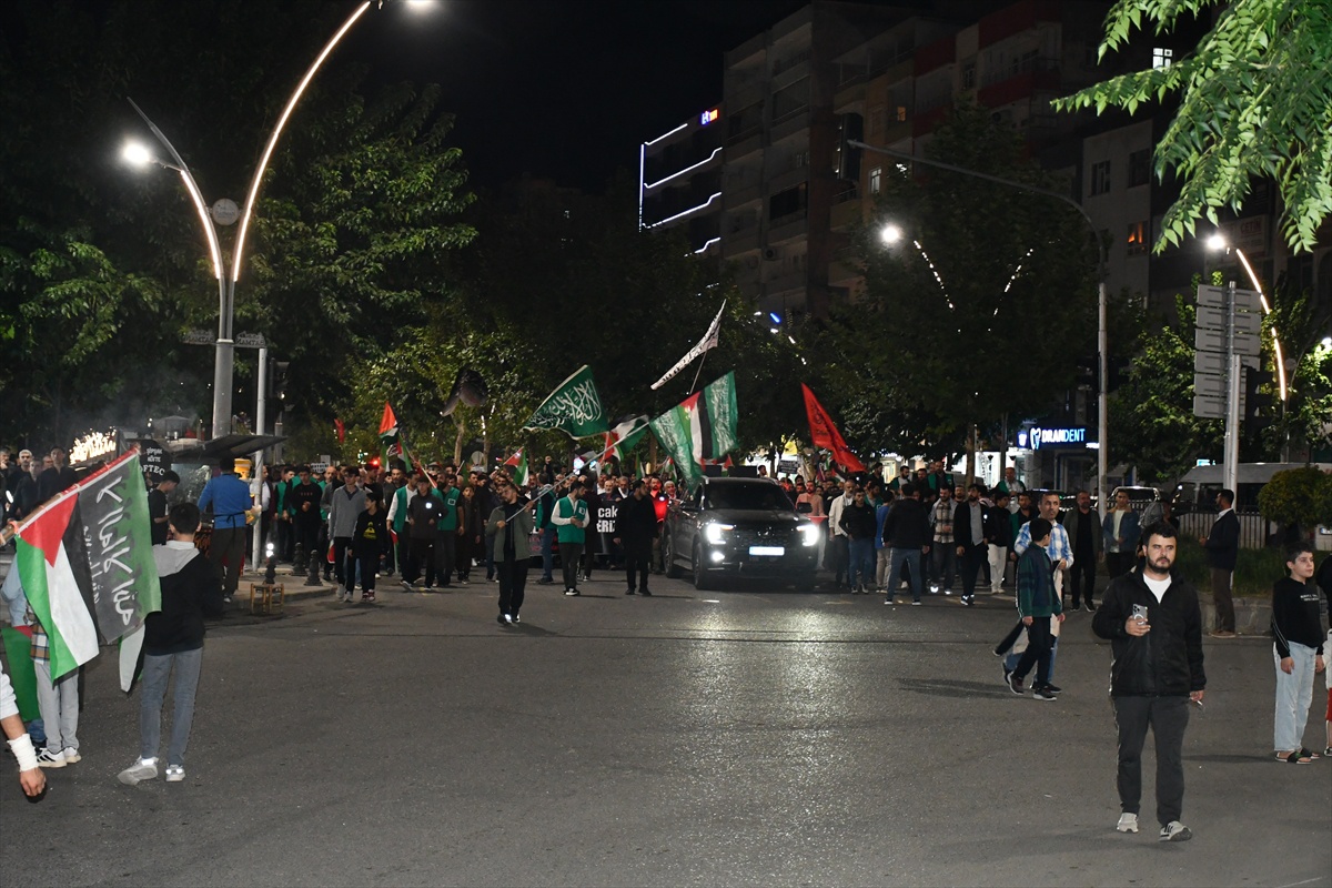 Diyarbakır ve çevre illerde Gazze\'ye destek etkinlikleri düzenlendi