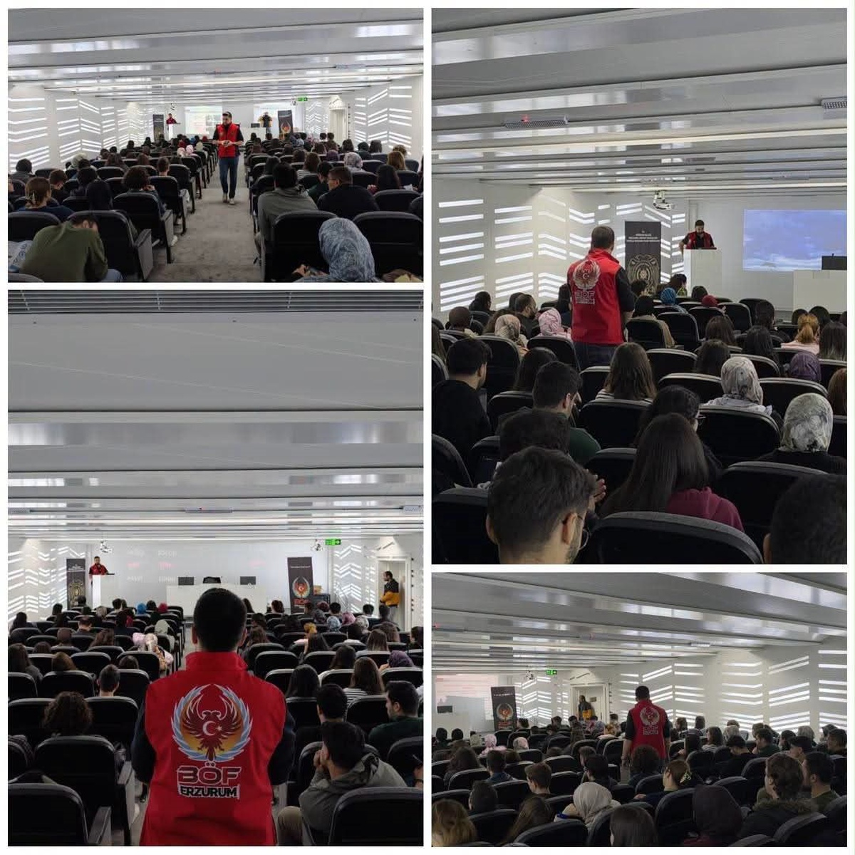 Erzurum İl Emniyeti, Hemşirelik Fakültesi öğrencilerine terörle mücadele sunumu yaptı