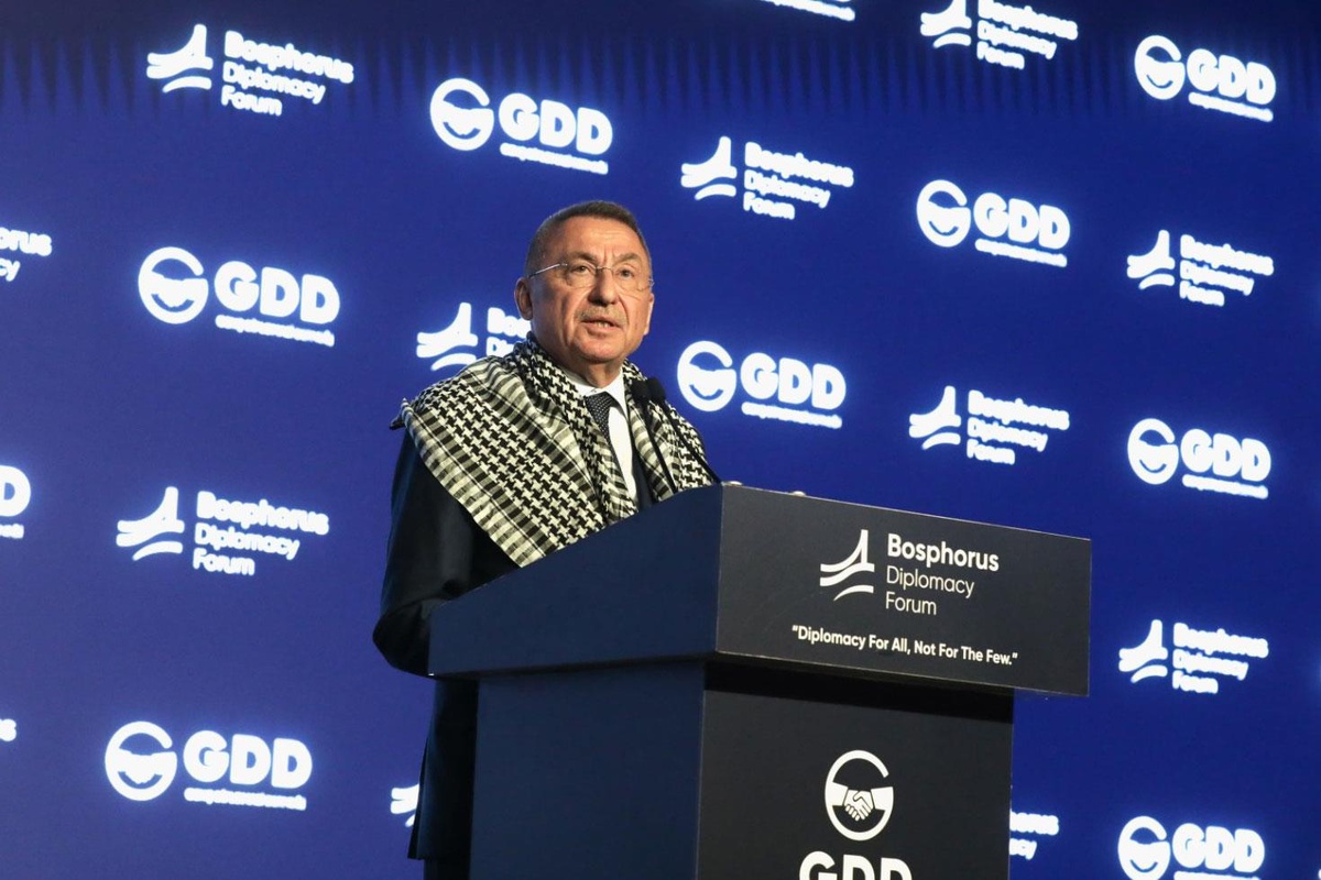 Fuat Oktay\'dan Filistin mesajı: Bu tablo tesadüf değil, hesaplı bir zulümdür