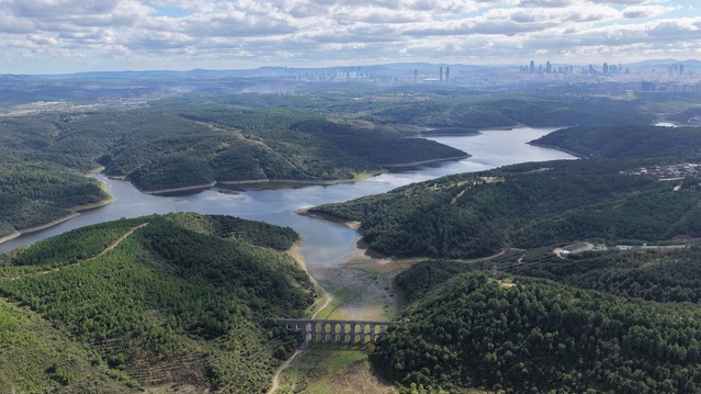 İstanbul barajlarında doluluk yüzde 38,81'e indi, Papuçdere yüzde 2,55'e düştü