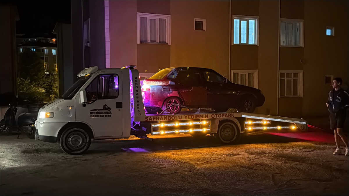 Karabük Safranbolu\'da alkollü sürücü polisten kaçamadı, 343 bin 965 TL ceza kesildi