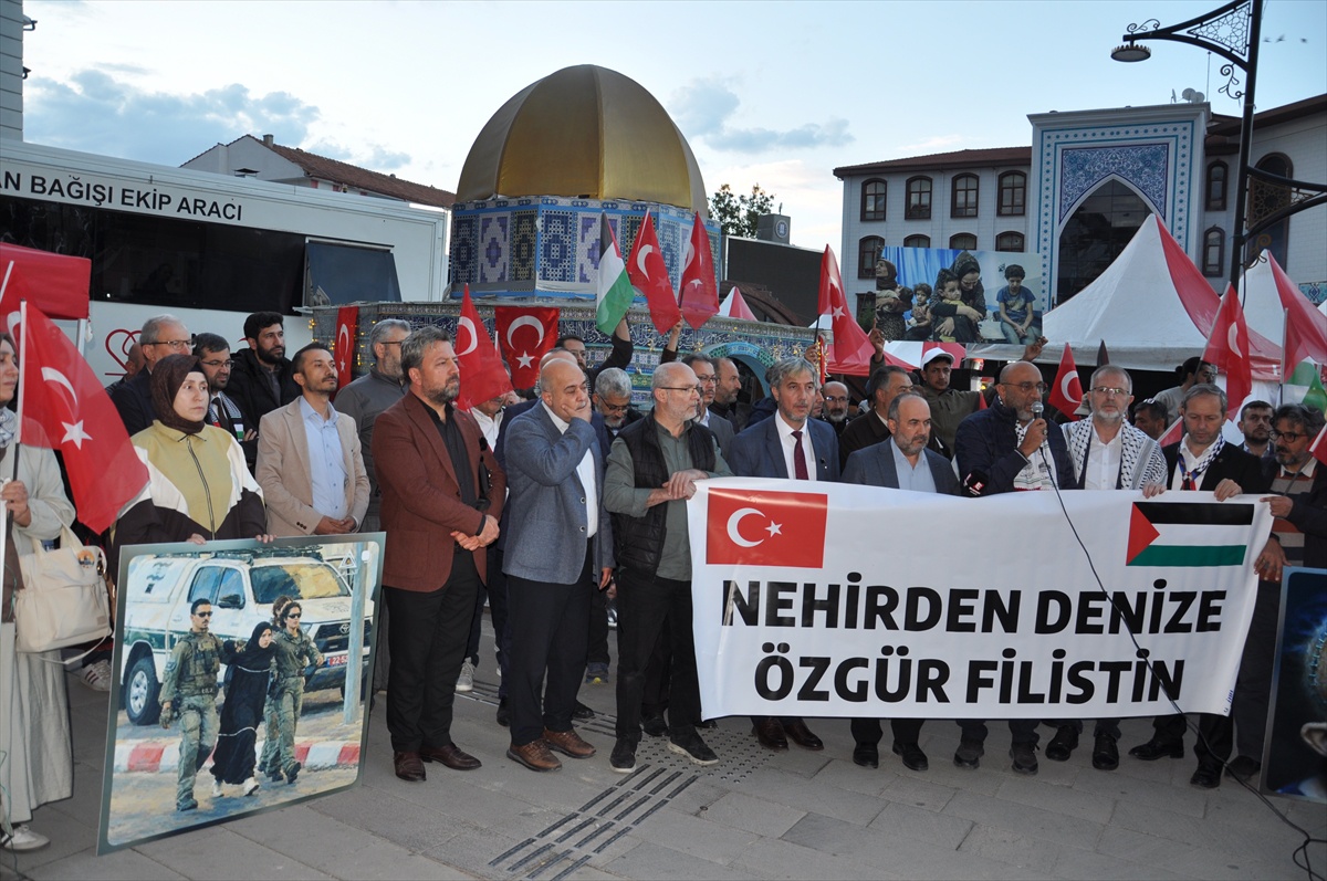 KÜSİDAP Kütahya\'da, Gazze\'de 3. yıl dolarken 80 bine yakın sivilin öldüğünü açıkladı