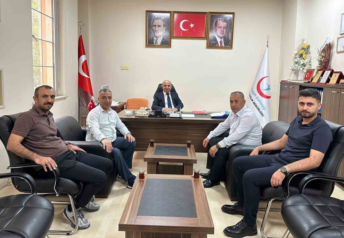 Sağlık-Sen Şırnak Şubesi, Mardin\'de personel yetersizliği ve hizmet binalarını ele aldı