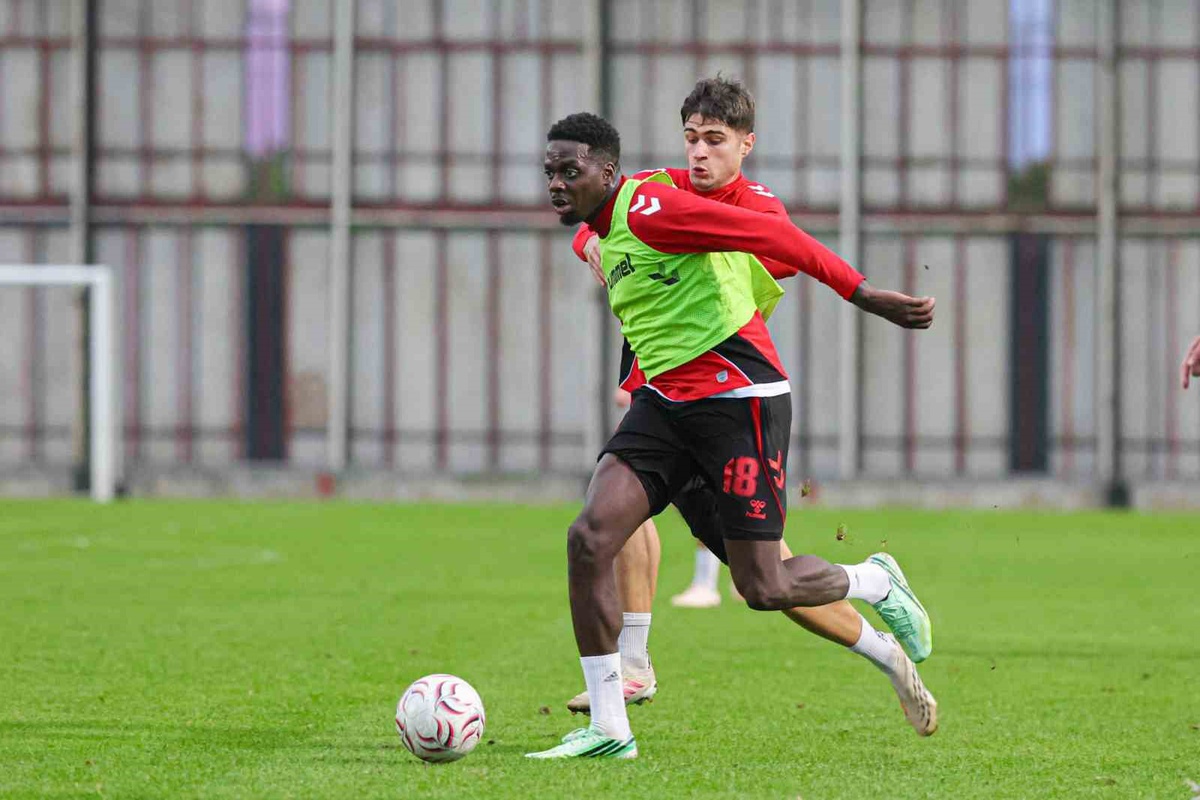 Samsunsporlu Bayo, Trabzonspor derbisi öncesi golün kolay olmadığını söyledi