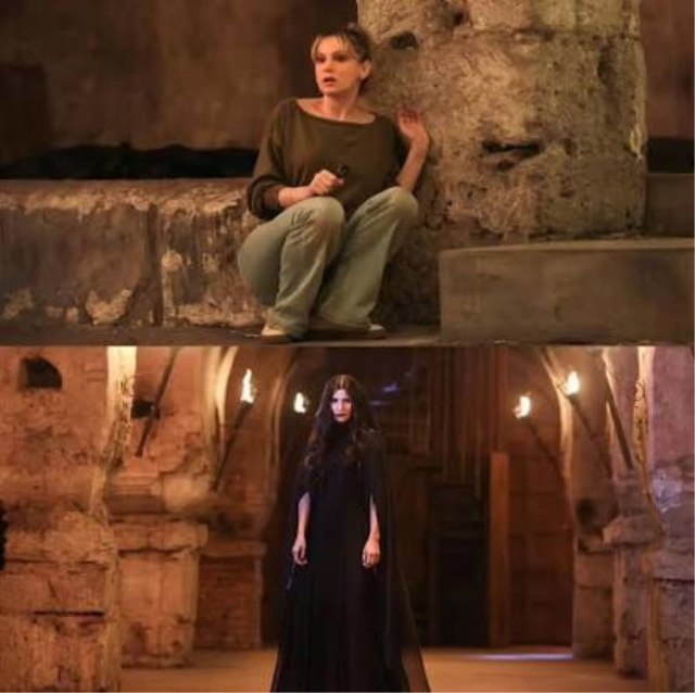 Tuba Büyüküstün korku filmi setini anlattı: Korkanlara selam olsun