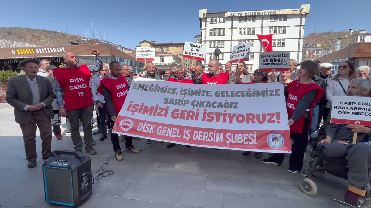 Tunceli Belediyesi\'nde 13 işçinin işe iade kararı onandı, kayyum uygulamadı