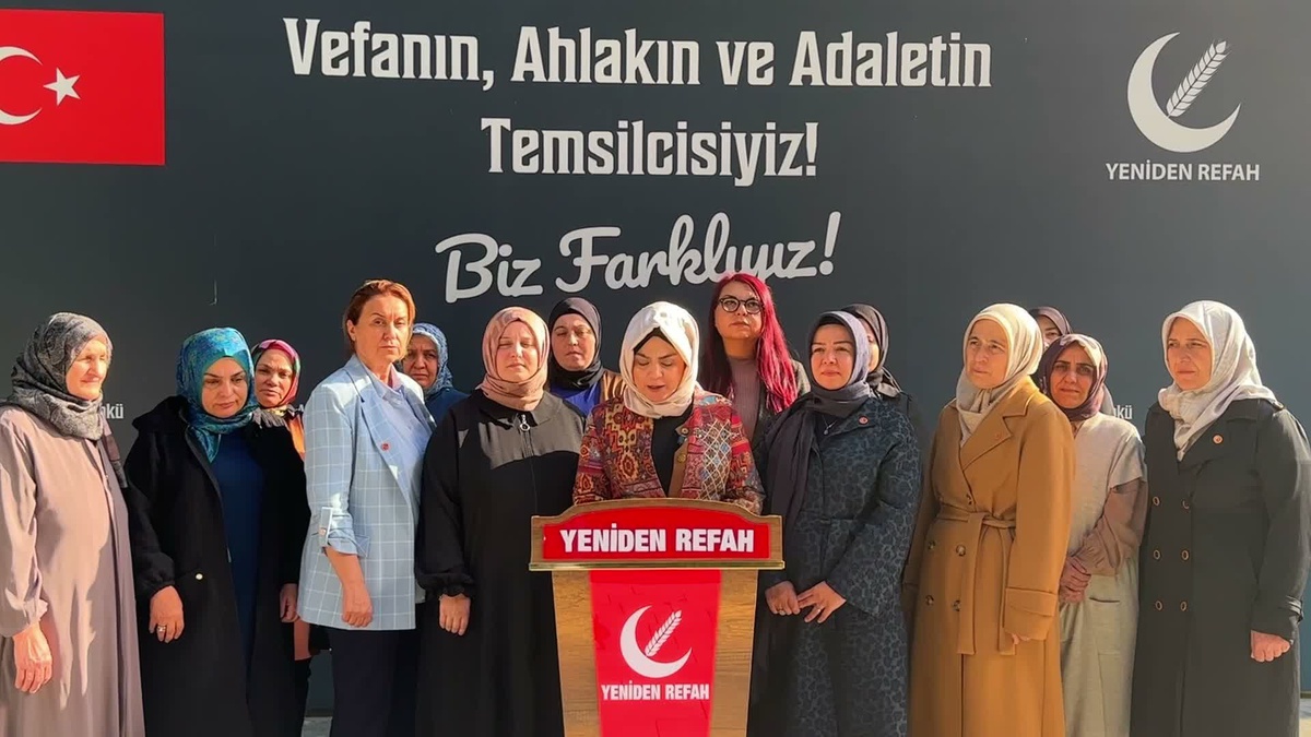 Yeniden Refah Partisi Kadın Kolları, Başakşehir\'de okul güvenliği için önlem istedi