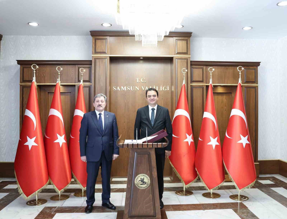 Amasya, Tokat ve Çorum valileri Samsun Valisi Tavlı\'yı iş birliği için ziyaret etti
