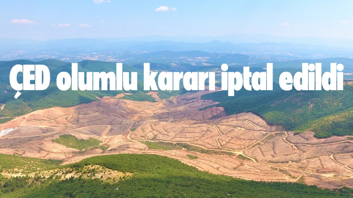 Çanakkale\'de altın-gümüş madeni projesinin ÇED kararı iptal edildi, gerekçe Atikhisar Barajı