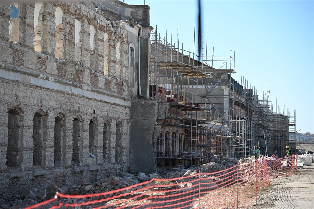 Edirne\'de Mahmudiye Kışlası kültür kompleksine 2027 sonunda dönüşecek