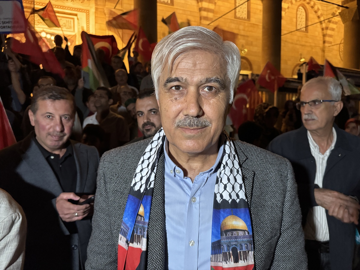 Kahramanmaraş Platformu, Gazze saldırılarının 3. yılında İsrail\'e tepki gösterdi