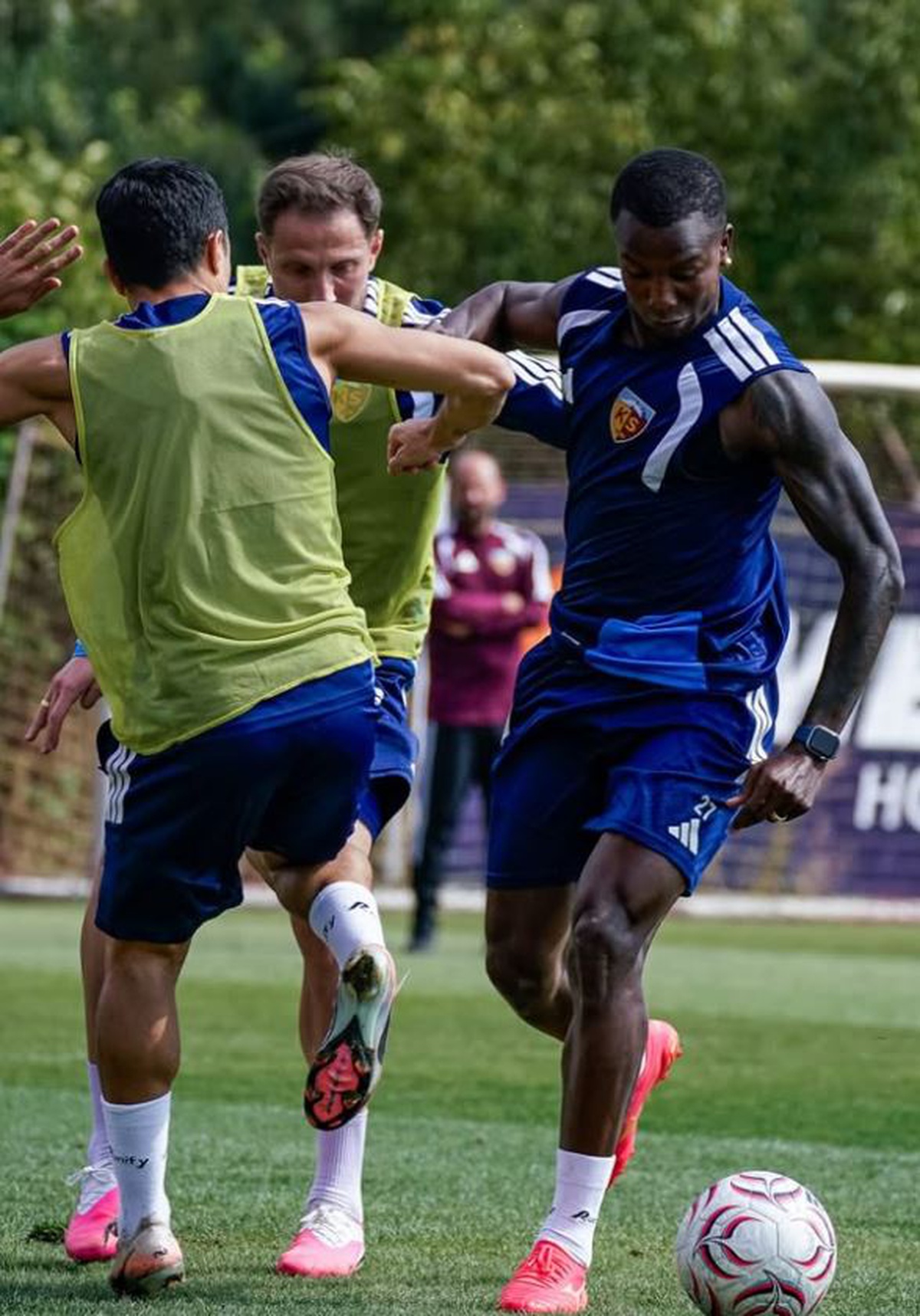 Kayserispor, Manisa FK maçı hazırlıklarını Recep Mamur Tesisleri\'nde sürdürdü